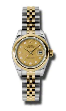 Rolex - Datejust Lady 26 - Steel and Yellow Gold - Domed Bezel