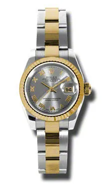 Rolex - Datejust Lady 26 - Steel and Yellow Gold - Fluted Bezel