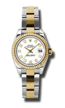 Rolex - Datejust Lady 26 - Steel and Yellow Gold - Fluted Bezel