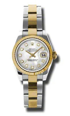 Rolex - Datejust Lady 26 - Steel and Yellow Gold - Fluted Bezel