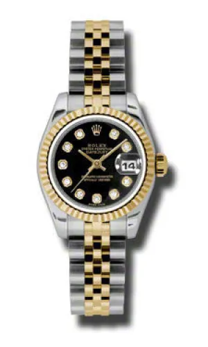 Rolex - Datejust Lady 26 - Steel and Yellow Gold - Fluted Bezel