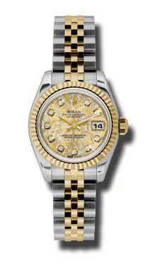 Rolex - Datejust Lady 26 - Steel and Yellow Gold - Fluted Bezel