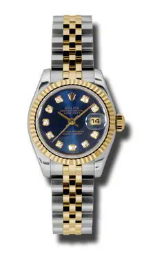 Rolex - Datejust Lady 26 - Steel and Yellow Gold - Fluted Bezel