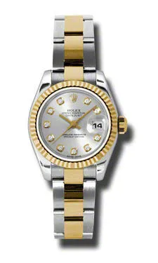Rolex - Datejust Lady 26 - Steel and Yellow Gold - Fluted Bezel