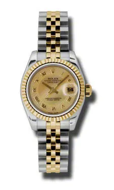 Rolex - Datejust Lady 26 - Steel and Yellow Gold - Fluted Bezel