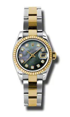 Rolex - Datejust Lady 26 - Steel and Yellow Gold - Fluted Bezel