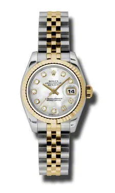 Rolex - Datejust Lady 26 - Steel and Yellow Gold - Fluted Bezel