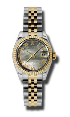 Rolex - Datejust Lady 26 - Steel and Yellow Gold - Fluted Bezel