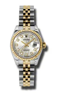 Rolex - Datejust Lady 26 - Steel and Yellow Gold - Fluted Bezel