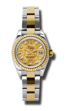Rolex - Datejust Lady 26 - Steel and Yellow Gold - Fluted Bezel