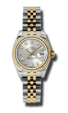 Rolex - Datejust Lady 26 - Steel and Yellow Gold - Fluted Bezel