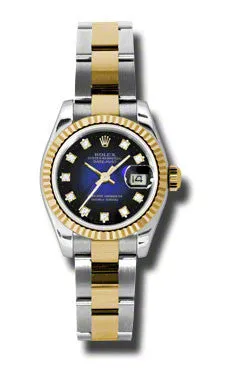 Rolex - Datejust Lady 26 - Steel and Yellow Gold - Fluted Bezel