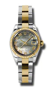 Rolex - Datejust Lady 26 - Steel and Yellow Gold - Fluted Bezel