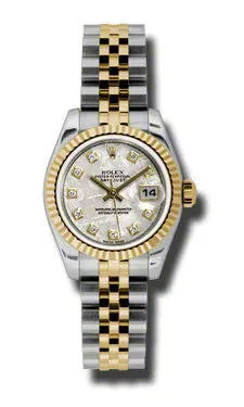 Rolex - Datejust Lady 26 - Steel and Yellow Gold - Fluted Bezel