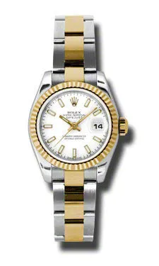 Rolex - Datejust Lady 26 - Steel and Yellow Gold - Fluted Bezel