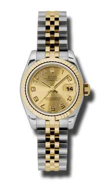 Rolex - Datejust Lady 26 - Steel and Yellow Gold - Fluted Bezel