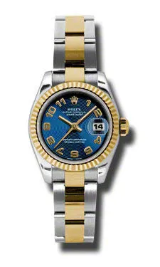 Rolex - Datejust Lady 26 - Steel and Yellow Gold - Fluted Bezel
