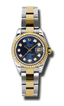 Rolex - Datejust Lady 26 - Steel and Yellow Gold - Fluted Bezel