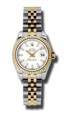 Rolex - Datejust Lady 26 - Steel and Yellow Gold - Fluted Bezel