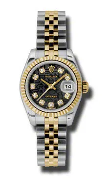 Rolex - Datejust Lady 26 - Steel and Yellow Gold - Fluted Bezel