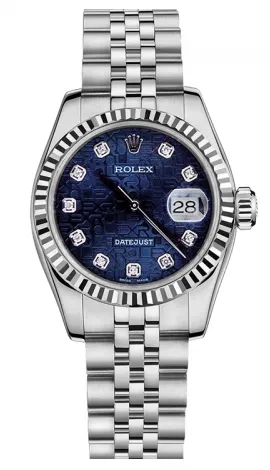 Rolex - Datejust Lady 26 - Steel Fluted Bezel