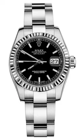 Rolex - Datejust Lady 26 - Steel Fluted Bezel