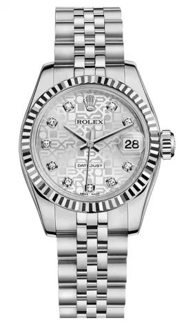 Rolex - Datejust Lady 26 - Steel Fluted Bezel