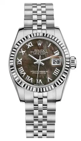Rolex - Datejust Lady 26 - Steel Fluted Bezel