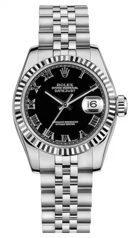 Rolex - Datejust Lady 26 - Steel Fluted Bezel