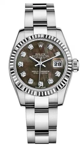 Rolex - Datejust Lady 26 - Steel Fluted Bezel