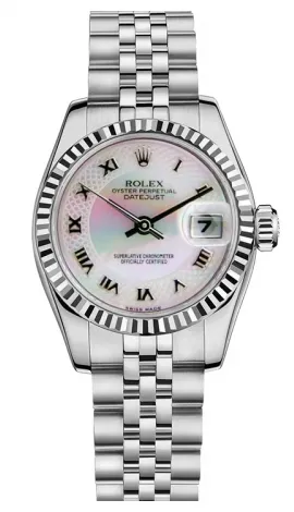 Rolex - Datejust Lady 26 - Steel Fluted Bezel