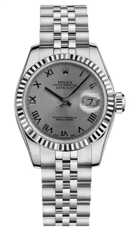 Rolex - Datejust Lady 26 - Steel Fluted Bezel