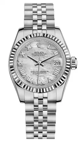 Rolex - Datejust Lady 26 - Steel Fluted Bezel