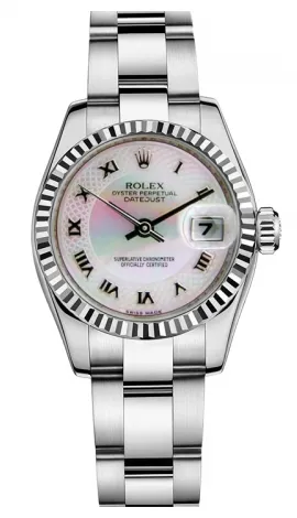 Rolex - Datejust Lady 26 - Steel Fluted Bezel