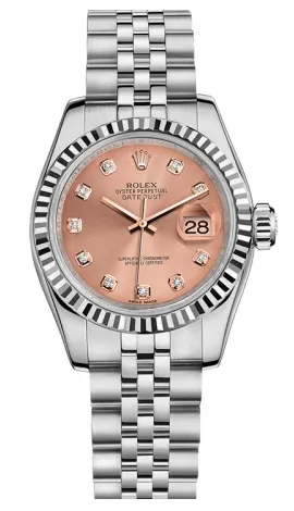 Rolex - Datejust Lady 26 - Steel Fluted Bezel
