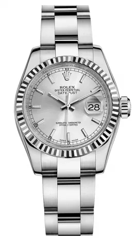 Rolex - Datejust Lady 26 - Steel Fluted Bezel