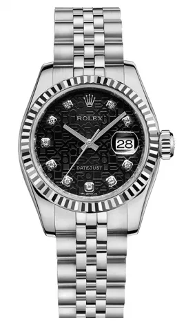 Rolex - Datejust Lady 26 - Steel Fluted Bezel