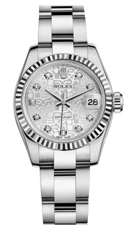 Rolex - Datejust Lady 26 - Steel Fluted Bezel