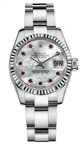 Rolex - Datejust Lady 26 - Steel Fluted Bezel