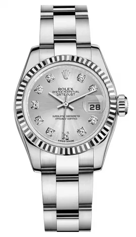 Rolex - Datejust Lady 26 - Steel Fluted Bezel