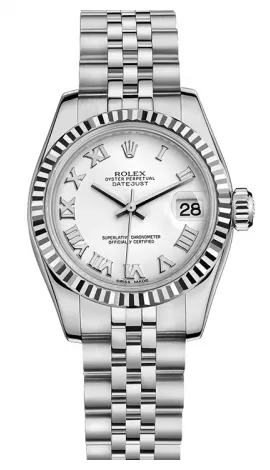 Rolex - Datejust Lady 26 - Steel Fluted Bezel