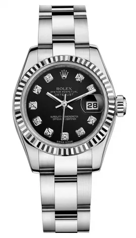 Rolex - Datejust Lady 26 - Steel Fluted Bezel