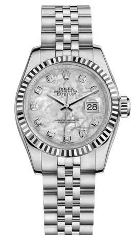 Rolex - Datejust Lady 26 - Steel Fluted Bezel