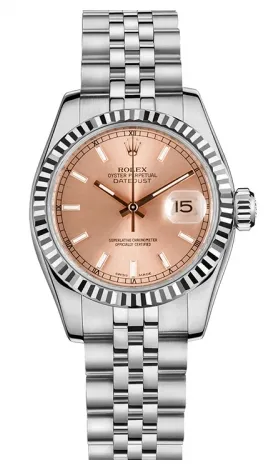 Rolex - Datejust Lady 26 - Steel Fluted Bezel