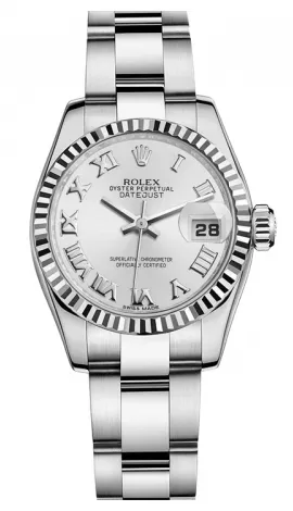 Rolex - Datejust Lady 26 - Steel Fluted Bezel