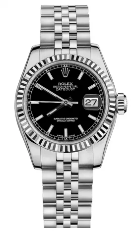 Rolex - Datejust Lady 26 - Steel Fluted Bezel