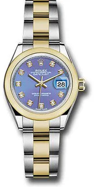 Rolex - Datejust Lady 28 - Stainless Steel and Yellow Gold - Domed Bezel
