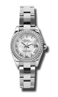 Rolex - Datejust Lady - Steel 46 Diamond Bezel