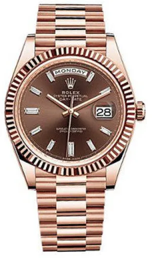 Rolex - Day-Date 40 - Everose Gold