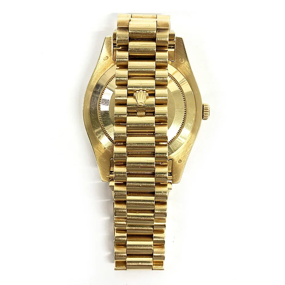 Rolex Day Date II 218398BR Champagne Diamond Dial